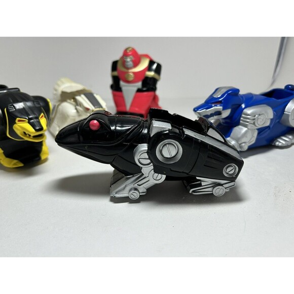 Vintage 1995 McDonald’s Mighty Morphin Power Rangers The Movie Vehicle Lot of 5 - Picture 8 of 16